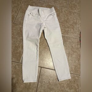 GAP Maternity Crisp White Skinny Jeans